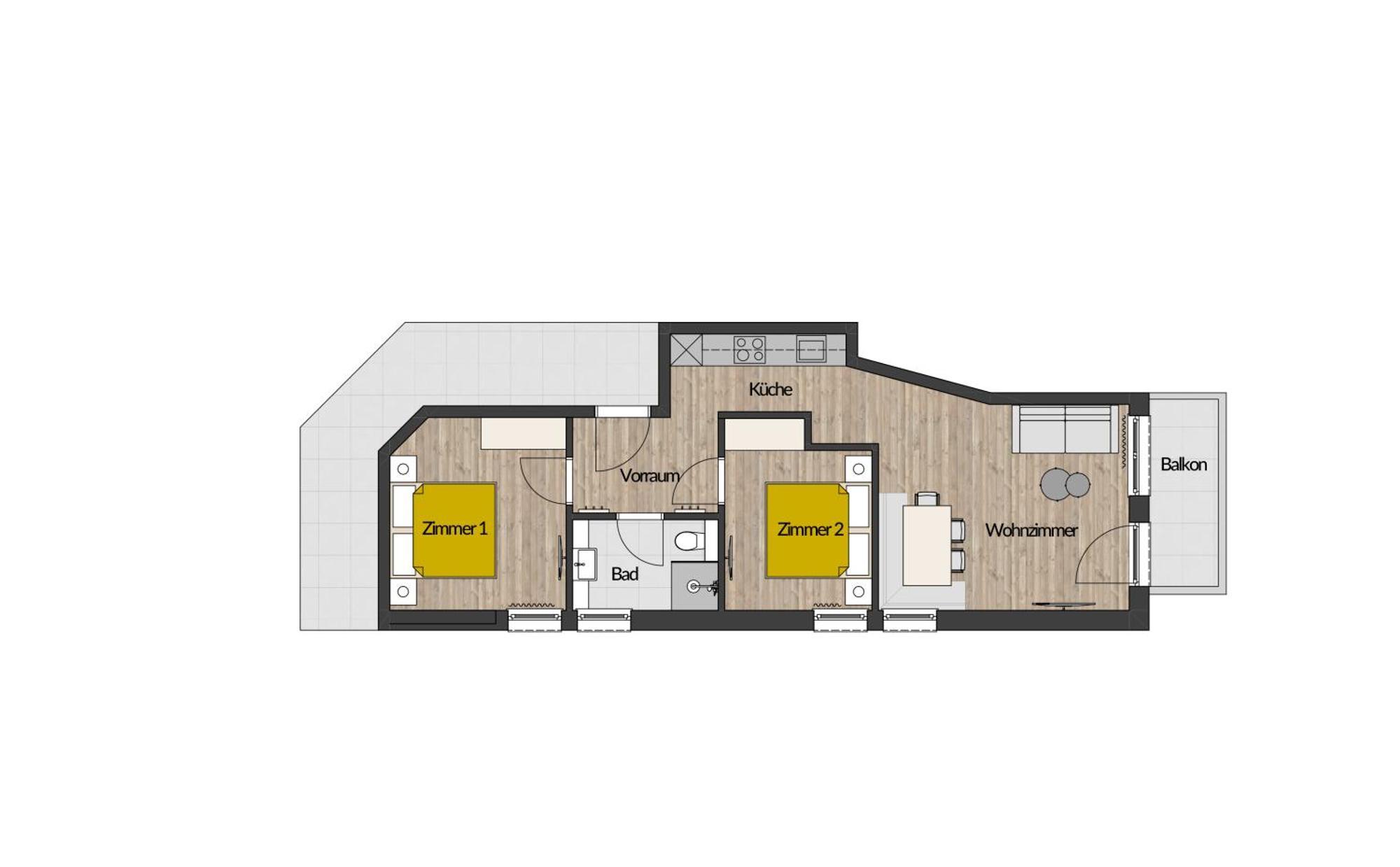 Myalps Oetztal Inklusive Wellness Daire Umhausen Oda fotoğraf
