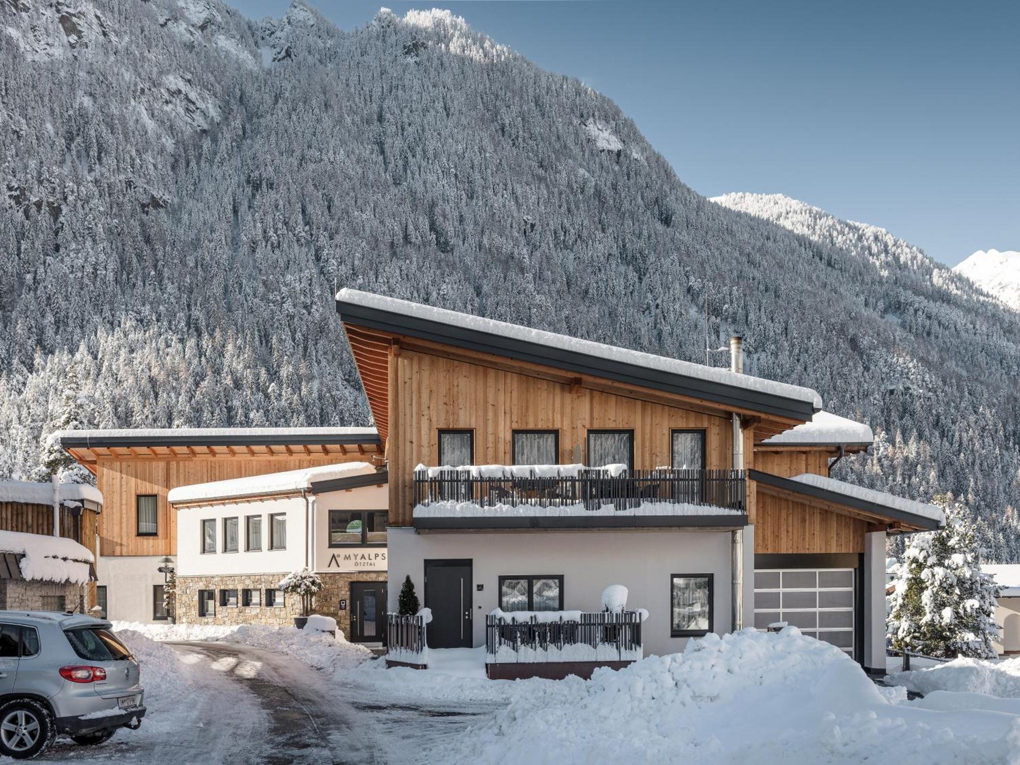 Myalps Oetztal Inklusive Wellness Daire Umhausen Dış mekan fotoğraf